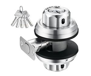Twist to Lock deadbolt Lock keyless with Anti-Mislock Button,Dead-Button on Interior Keeping Front Door Lock Locked as Well Unlocked Status As You Want,Child Safety Lock Button,Single Lock