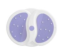 Twist Waist Disc Board, Waist Sculptor Machine Twister Bass Design Can Be Rotated 360°, Waist Twist Fitness Disc with Pull Rope, for Slimming Waist Arms Hips Thighs (Purple)