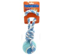 Twistable Tugz 4in Tennis Ball Tug