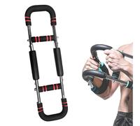 Twiste-r Arm Trainer - Adjustable Chest Exerciser for Men, U-Shape Fitness Chest Expander and Arm Exerciser, Upper Body Strength Workout Equipment for Beginner Shape The Perfect Body (Black Red)