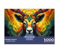 Twisted Antelope1000 Piece Jigsaw Puzzles for Adults And Kids Family Game Challenging Home Decors Great Gift Idea38x26cm/1000pcs