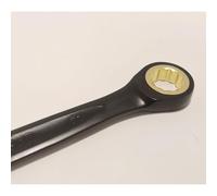 Twisted Bay 21mm Open End Scaffold Spanner Ratchet Black/Gold