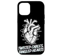 Twisted Cables Tangled Hearts Punk Rock Music Case for iPhone 12/12 Pro
