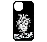 Twisted Cables Tangled Hearts Punk Rock Music Case for iPhone 13