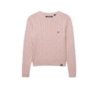 Twisted knit jumper for women Superdry Essentials SD&CO Rose M
