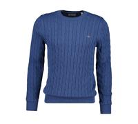 Twisted knit jumper Gant Classic Bleu S