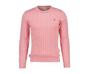 Twisted knit jumper Gant Classic Rose M