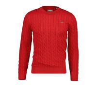 Twisted knit jumper Gant Classic Rouge M