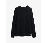 Twisted knit jumper Superdry Jacob Bleu XL