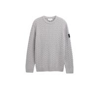 Twisted Knit Pullover Tom Tailor Gris L