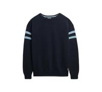Twisted knit roll neck Superdry Jacob Bleu M