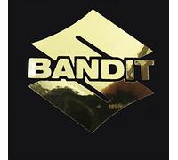 twisted melon Bandit S gold chrome Motorcycle stickers graphics decals x 2 pieces
