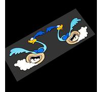 twisted melon Road Runner BEEP BEEP REFLECTIVE graphics stickers decals Motorcycle car SMALL