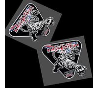 Twisted Melon Triumph Tiger 955i REFLECTIVE badge style graphics decals stickers x 2 medium size