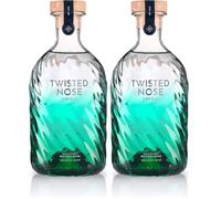 Twisted Nose Premium Dry Gin - World Award Winner - 70 ottle (Pack of 2)