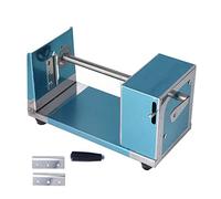 Twisted Potato Chip Machine | Stainless Steel Hand Crank Cutter for Spiral Fries | Commercial & Home Potato Slicer for Curly Fries/Veggie Chips | Easy Maintenance Design