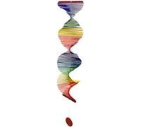 Twisted Rainbow Spinner Wind Hanging Garden Ornament, Pride etc