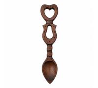 Twisted Range Lovespoon - Traditional Welsh Decorative Love Spoon with Elegant Twisted Design, Cymru Wales Wedding Anniversary Romantic Keepsake Gift & Home Décor Ornament