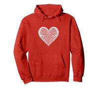 Twisted Roots Heart Nature Lover Cute Valentines Days Pullover Hoodie