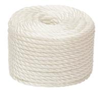 vidaXL Durable, Black Polypropylene Work Rope - 14mm Diameter, 25m Length - Ideal for Indoor & Outdoor Use - User-friendly & Versatile