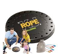 Twisted Rope Sorting Game - Educational Preschool Learning Toy, Strategy Puzzle Board Game, Montesori Busy Boaard with Strings | Kids Travel Brain Teaser Puzzle, Fine Motor Activity for Classroom Trai