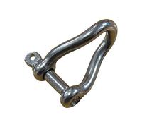 Twisted Shackle D Stainless Steel 4MM