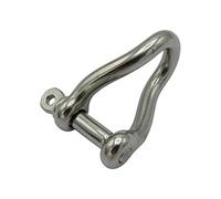 Twisted Shackle D Stainless Steel 8MM