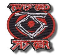 Twisted Sister Band Patch Badge Embroidered Iron on Applique