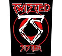 Twisted Sister Circular Logo Back Patch multicolour Onesize