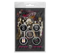 Twisted Sister Ride To Live Badge multicolour Onesize