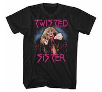 Twisted Sister Stay Hungry Album Cover Men's T Shirt 70's Metal Band Music Merch
