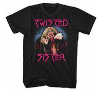 Twisted Sister Stay Hungry Album Men's T Shirt Dee Snider Singer Glam Black Mens T Shirt Black