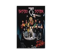 Twisted Sister - Still Hungry Print Album Cover Signed Limited Poster,Music Cover Posters,Pop Hip Hop Rap Singer Star Music Poster Aesthetic Canvas Wall Art for Girl And Boy Teens Dorm Decor 12x18inch