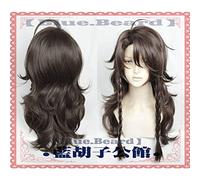 Twisted-Wonderland Leona Kingscholar Cosplay Long Brown Braid Heat Resistant Synthetic Hair Carnival Halloween + Wig Cap