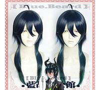 Twisted Wonderland MALLEUS DRACQMA Cosplay Wig Sleeping Beauty Maleficent Long Synthetic hair for Halloween Party