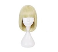 Twisted Wonderland Rook Hunt Cosplay Short Blonde Wig + Wig Cap Synthetic Hair Halloween Party Props Men Women
