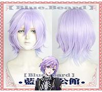 Twisted Wonderland Wig Epel Felmier Cosplay Wig Poison Apple Light Purple Hair Snow White Halloween Men Women Role Play