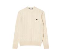 Twisted Wool Cardigan - male - Lacoste - Round-neck Knitwear - White - 2XS - Knitwear 2XS
