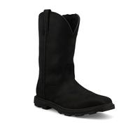 Twisted X Women's 10" UltraLite X Boot, Square Toe with UltraLite X, Black, 5 UK Wide