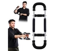 Twister Arm Exerciser, Adjustable Spring Workout Bar, Forearm Triceps Chest Inner Thigh Muscle Enhanced Exercise Strengthener, Upper Body Strength Builder Trainer, Home Fitness Equipment