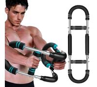Twister Arm Trainer, 2025 New Adjustable Arm Trainer Chest Workout Equipment, Upgrade 40-110lb Arm Strength Trainer Home Portable Power Twister Bar, Shoulder Strength Exerciser Machine