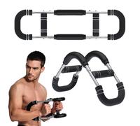 Twister Arm Trainer, 2025 New Adjustable Twister Arm Chest Exerciser Portable Power Twister Bar, Upgrade 40-100lb Adjustable Chest Workout Equipment Arm Strength Trainer for Men