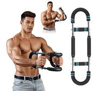 Twister Arm Trainer, 40-100lb Adjustable Chest Workout Equipment,Portable Power Twister Bar,At-Home Arm Training,Enhancing Upper Body Muscle. (black)