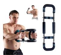 Twister Arm Trainer, 40-150lbs Adjustable Chest Workout Training, Arm Exerciser, Portable Arms Trainer Fitness Equipment for Men, Detachable Spring Workout Bar, Fitness Anywhere