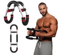 Twister Arm Trainer, 60-110lb Chest Workout Equipment, Three-Speed Adjustable Fitness Equipment, Arm Trainer, Portable Power Twister Bar, Detachable Design Fitness for Home & Gym Fitness Equipment