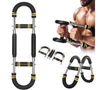 Twister Arm Trainer,70-110lb Adjustable Chest Workout Equipment,Arm Trainer for Men,Arm Exercise Equipment,Chest Trainer for Men, Shoulders and Forearms Muscle Training Fitness Equipment（Yellow）
