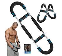 Twister Arm Trainer, 90-120 Lbs Adjustable Resistance Twister Arm Exerciser Chest Exerciser for Men, Portable Detachable Chest Workout Device Equipment for Chest Clip Muscle & Arm Strength