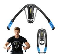 Twister Arm Trainer, Adjustable 22-440lbs Chest Trainer Men, Arm Exercise Equipment, Chest Workout Equipment, Portable Spring Resistance for Home Workout