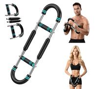 Twister Arm Trainer, Adjustable 3 Resistance Levels Forearm Strengthener, Twister Arm Chest Exerciser for Men & Women, Power Twist Arm Trainer for Home Workout Equipment