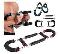 Twister Arm Trainer, Adjustable Chest Expander, Muscle Strength Enhancer, Arm Workout Equipment, Perfect Body Shape For Men, Convenient Home Fitness Equipment(Red)